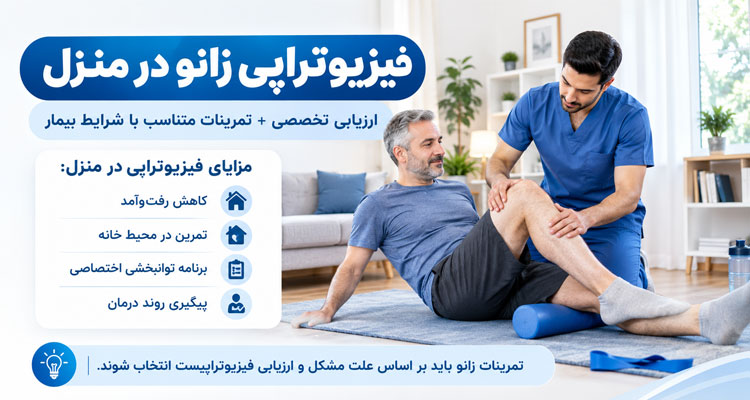 فیزیوتراپی زانو 